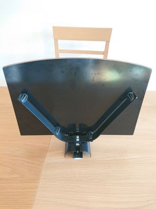 Mensola in vetro e metallo per DVD / Console