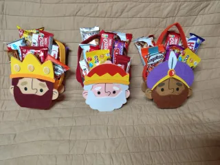 Bolsos de fieltro Reyes Magos