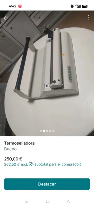 Termoselladora Secury+