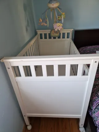 Cuna bebé con colchón