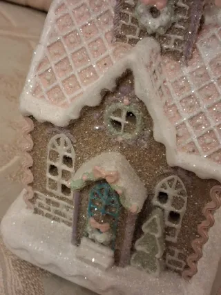 Casetta Natalizia Luminosa