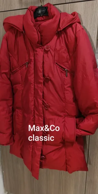 Giacca Max&Co Piumino Rosso Donna