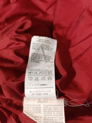 Giacca Max&Co Piumino Rosso Donna