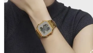 Reloj Digital Tous. Correa Acero IPG  Mdl. D-BEAR