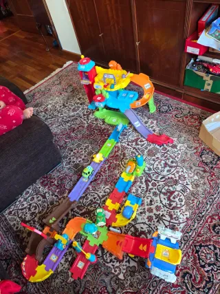 Garaje y Pista de coches Vtech