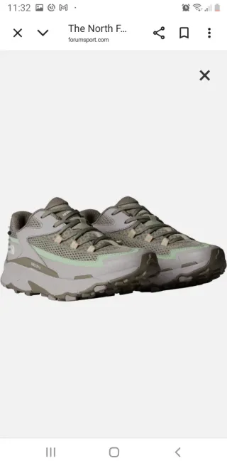 Zapatillas The North Face Beige/Gris