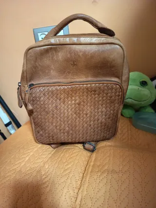 Mochila Rosme Piel Marrón