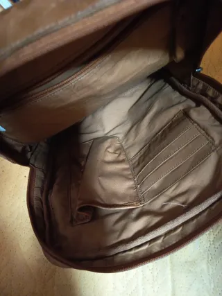 Mochila Rosme Piel Marrón