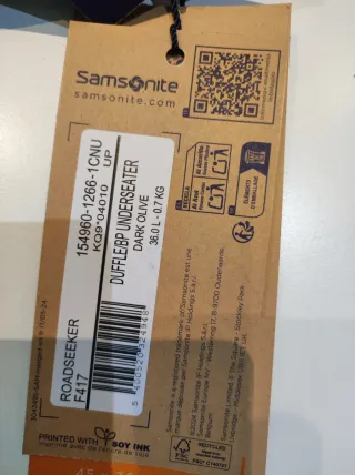 Mochila Samsonite Roadseeker 36L