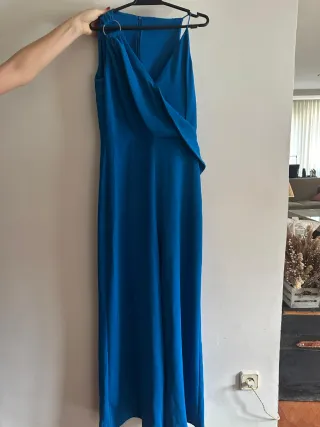 Mono fiesta azul con detalle anilla