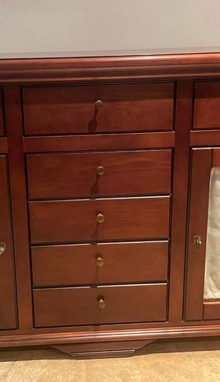 Aparador madera maciza clásico marrón Restauración