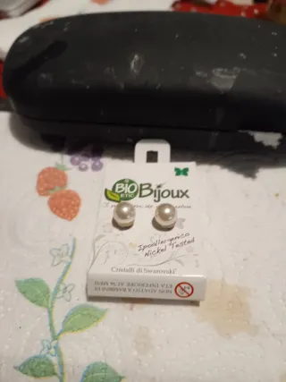 Orecchini perla Bio Bijoux