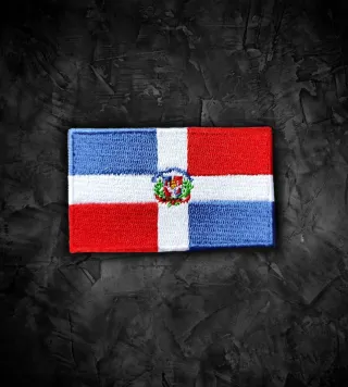 República Dominicana 🇩🇴 parche bandera