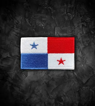 Panamá 🇵🇦 Parche bandera termoadhesiva