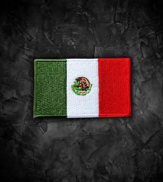 México 🇲🇽 parche bandera termoadhesiva