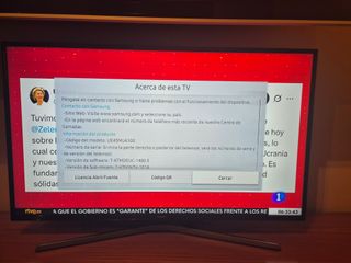 Televisor Samsung 43 4K UHD Smart TV. Soloenperson