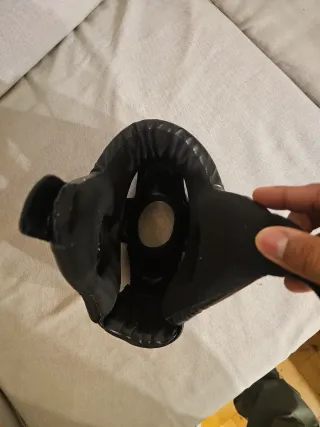 Casco de boxeo negro