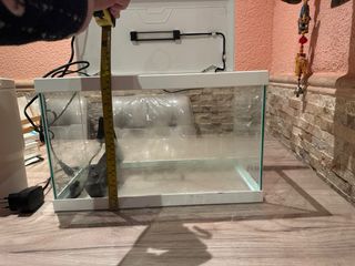 2 acuarios/gambarios completos.