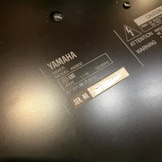 Yamaha AM802 Mixer Linea 8-2 PA