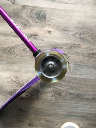 Patinete Micro Mini LED lila