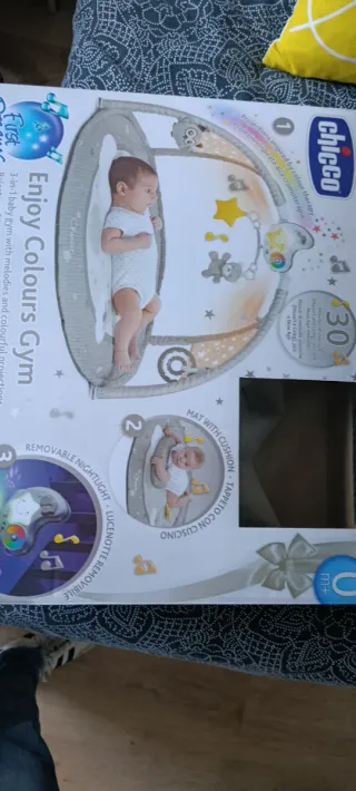 Gimnasio Bebé Chicco Enjoy Colours 3en1