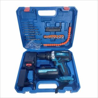 Taladro Percutor con 2 Baterias de Litio