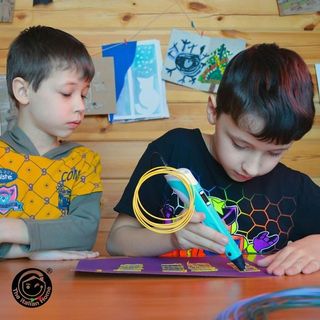 Lapiz 3d con 50m de filamento de colores