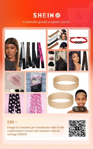 SHEIN - Accessori per capelli e abbigliamento