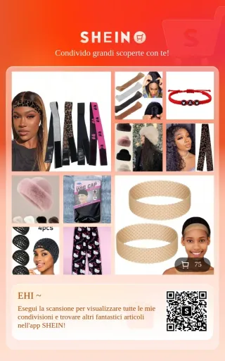 SHEIN - Accessori per capelli e abbigliamento