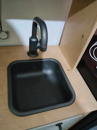Cocina de juguete equipada