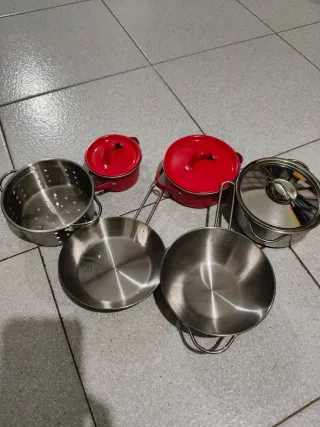 Cocina de juguete equipada