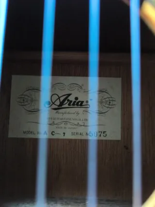 Chitarra Classica ARIA AC-7 japan