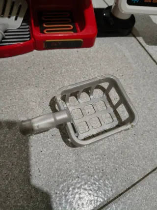 Hamburguesería de juguete con accesorios