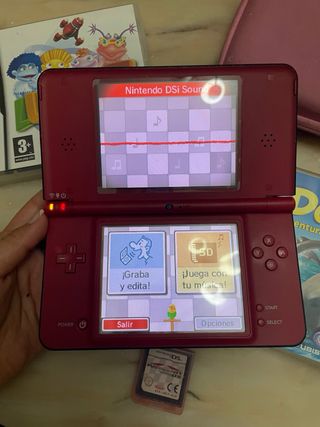 Nintendo DS XL Roja + Juegos