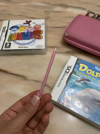 Nintendo DS XL Roja + Juegos