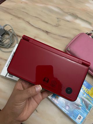 Nintendo DS XL Roja + Juegos