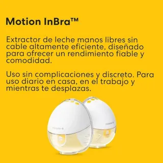 Sacaleches Medela Motion InBra Doble