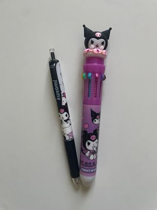 Set di cancelleria Sanrio Kuromi 4 pezzi