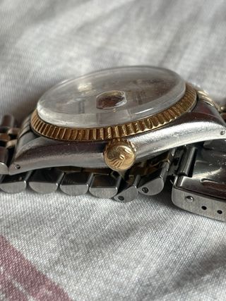 Rolex DateJust Oro y Plata