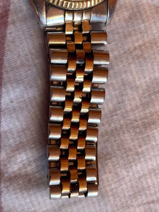 Rolex DateJust Oro y Plata