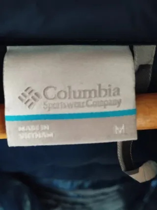 Cazadora Columbia Hombre Azul