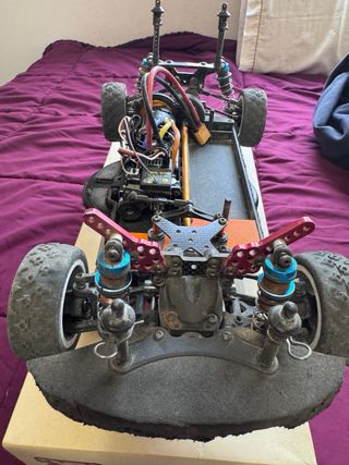 coche rc 1/10 carten t410 rally