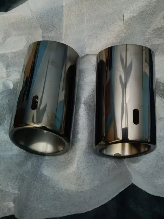 Embellecedores Tubo Escape Coche Cromados