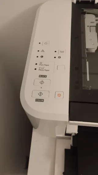 Impresora Canon Blanca y Negra