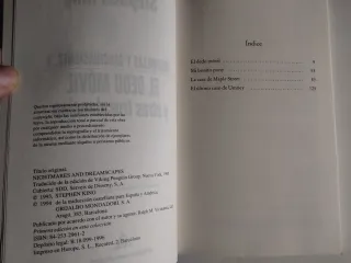 STEPHEN KING. PESADILLAS Y ALUCINACIONES. 3 LIBROS