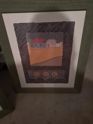 Cuadro decorativo con paisaje