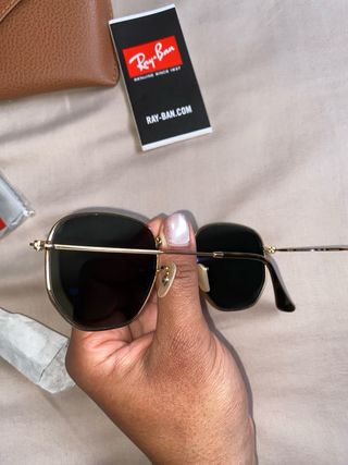 Gafas de sol Ray-Ban RB3548 Hexagonal Doradas