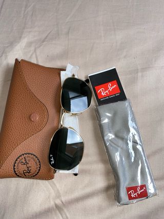 Gafas de sol Ray-Ban RB3548 Hexagonal Doradas