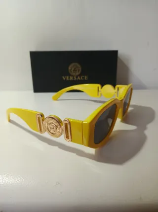 Gafas de sol Lujo Amarillas Doradas