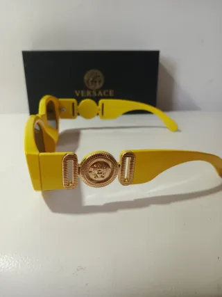 Gafas de sol Lujo Amarillas Doradas